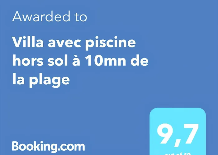 Avec Piscine Hors Sol à 10mn De La Hébergement de vacances *