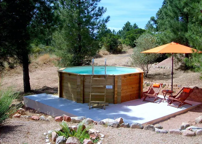 Avec Piscine Hors Sol A 10mn De La Vakantiehuis Lecci